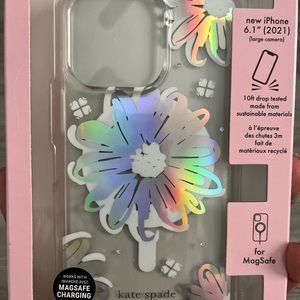 KATE SPADE iPhone 13 Pro Magnetic Charger Safe Phone Case